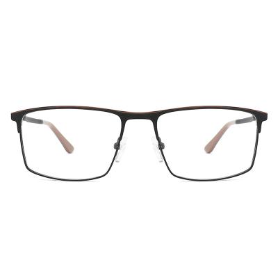 China Fashionable Factory Wholesale Cheap Mens Metal Shape Glasses Frame For Reading Glasses for sale