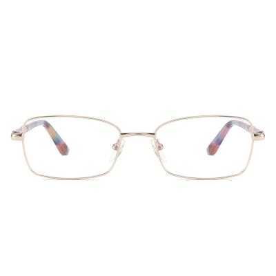 China Vintage Trendy Metal Discounts Limited Time Fashion Luxury Prescription Shine Metal Lady Eyeglasses for sale