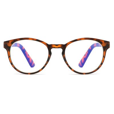 China Limited Time Goods PC Reading Glass Fashionable Leopard Printed Plastic Frame for sale