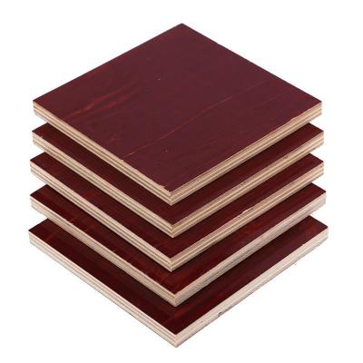 China E1 High Quality Customized Traditional M.P Red Film Faced Plywood From M.P Construction 9mm 12mm 15mm 18mm For Formwork for sale