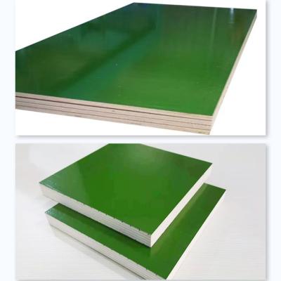 China Cheapest Price Traditional Green Film Faced Laminated Eucalyptus Green Film Faced Plywood Panels 12mm 18mm M.P For Formwork for sale