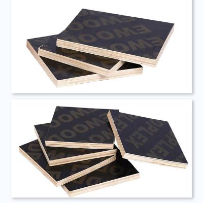 China Wholesale Price Traditional Construction M. E1 P 12mm 15mm Black 18mm Faced Film Faced Plywood For Formwork for sale