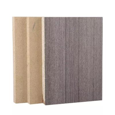 China Modern High Quality Factory Wholesale Single Melamine Veneer 18mm 15mm Particle Board Customizable for sale