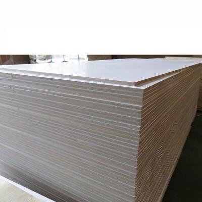 China Modern best price white MDF melamine particle board laminated white MDF board melamine board for furniture decoration for sale