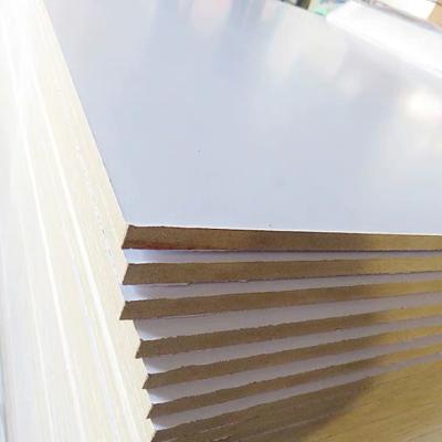 China Excellent Suppliers Modern Wholesale White 25mm MDF Melamine Laminate Board Particle 3mm 5mm 12mm 18mm Melamine Sheets For Furniture for sale