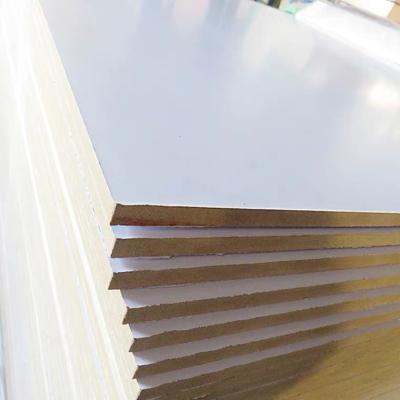 China Modern Melamine MDF Board For Making MDF Furniture 18mm / Wood Grain Melamine MDF 18mm for sale