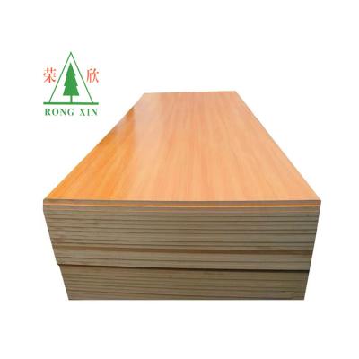 China Modern Wholesale High Quality Double Sides18 mm White Melamine Laminated MDF Fiberboard Board for sale