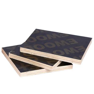 China Traditional Wholesale Black Film Faced Eucalyptus Panels Laminated Plywoods 18mm Plywood Sheet Wood M. P For Formwork for sale