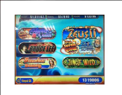 China Royal DX 5 in 1 V2 game zeus JACKPOT LINK WMS SLOT MACHINE GAME Royal DX multi BOARD for sale