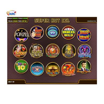 China Hot XXL 15 in 1 Gold Slot Machine Game Coin Slot Bronze Multi Game Paula's Coin Pot Hot XXL 15 in 1 Bronze for sale