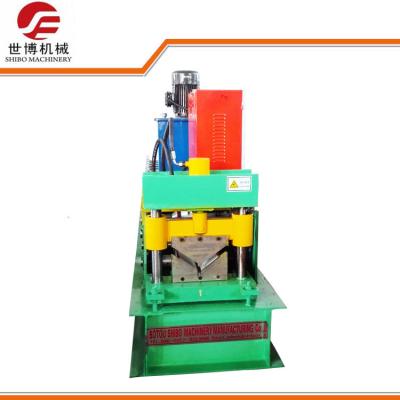 China 222mm Width Ridge Cap Glazed Tile Roll Forming Machine With Shearing System for sale