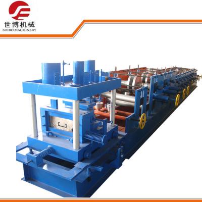 China Professional Construction Purlin Roll Forming Machine With Adjustable Size for sale