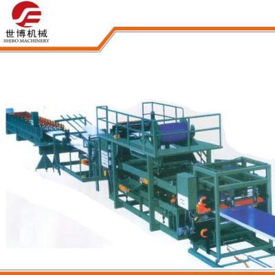 China Automatic EPS Sandwich Panel Production Line For Making Composite Roof Board for sale