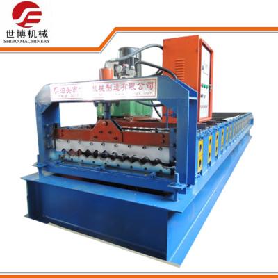 China Prepainted Iron Corrugated Type 846 Roofing Sheet Bending Roll Forming Machine for sale