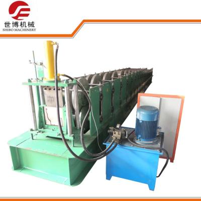 China Industrial Storage Rack Roll Forming Machine , Downspout Roll Forming Machine for sale