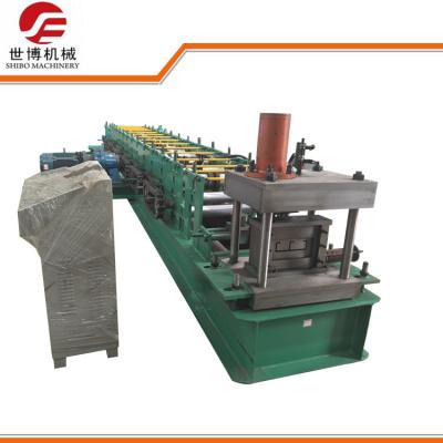 China Semi - Automatic C Section Cold Roll Forming Machine For Steel Frame , 0-25m/Min Productivity for sale