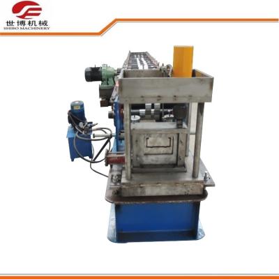 China Blue Color C Type Steel Purlin Roll Forming Machine For Building for sale