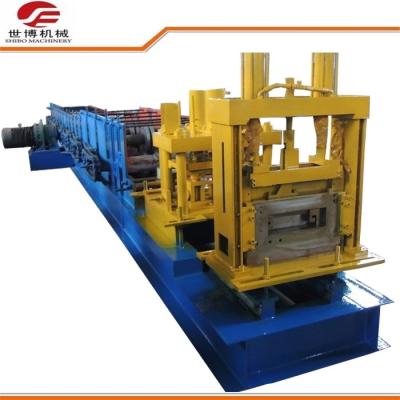 China The Infinite Shear C Type Steel Purlin Roll Forming Machine Custom Color for sale