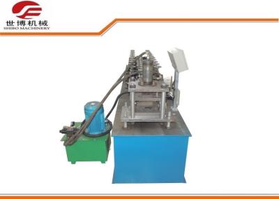 China Metal Shutter Door Slat Roller Shutter Door Forming Machine Blue for sale