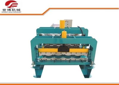 China Color Steel Metal Glazed Tile Roll Forming Machine Export To Indonesia for sale