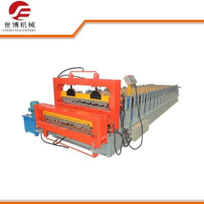 China Customize Color Steel Double Layer Roofing Sheet Forming Machinery for sale