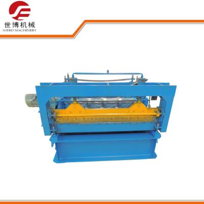 China Wall Plate Steel Coil Slitting Machine , Roof Panel Roll Forming Machine for sale