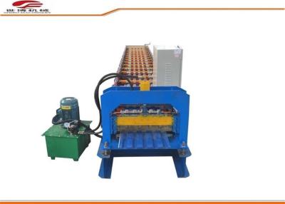 China Hydraulic Color Steel Sheet Metal Roll Forming Machines 4500*1000*1200mm Size for sale