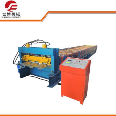 China High Technology Sheet Metal Forming Equipment Galvanized Steel Floor Deck Machine for sale