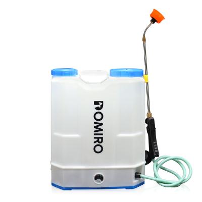 China Agriculture 16l Double Pump Battery Operated Backpack Electric Sprayer for sale