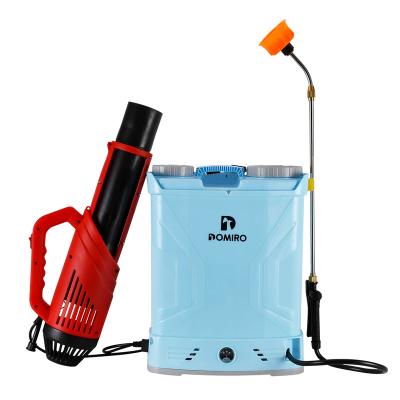 China Agriculture Farming Battery Electric Spray Pump Sprayer With Mist Blower for sale