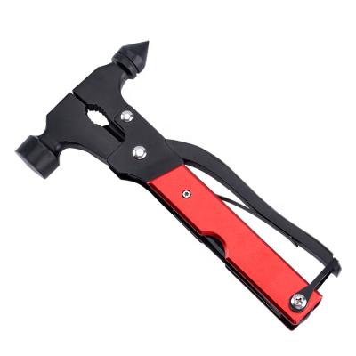 China Multifunctional Survival Hammer Manufacturers Directly Supply Life Multifunctional Survival Vehicle Rescue Hammer Outdoor Camping Hammer Tools for sale