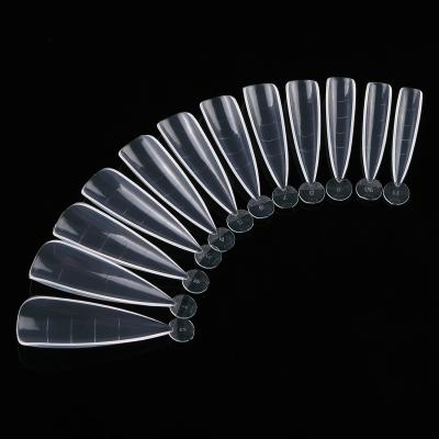 China 120 Non-Toxic Quick Stylus Mold Nail Building Tips Combine To Form False Nails For Nail Extension Forms for sale