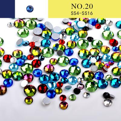 China Nail Beauty Products SS4-SS16 Crystal Rhinestone Beads For Nail Suppliers Bling Nail Bits Rhinestone Charms for sale