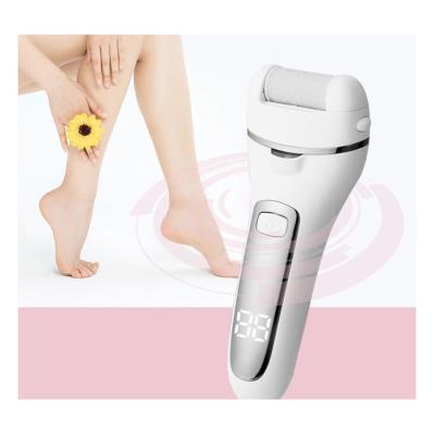 China Electric Pedi Foot Peel Vacuum Callus Remover Rechargeable Foot Files Tools Clean Feet Care Hard Cracked Skin for sale