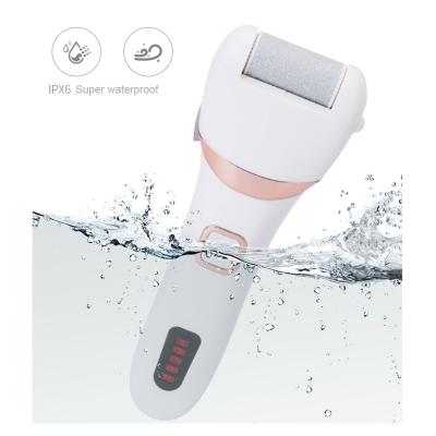 China Electric Foot Skin Callus Remover Cuticle Lifter Foot Shower Scrubber Foot File for sale