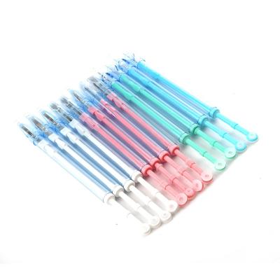 China Easyzlm Permanent EO.Gas Blue Clear Professional Sterilized Tattoo Needles Cartridge For Tattoo Body Art Disposable Use Only for sale