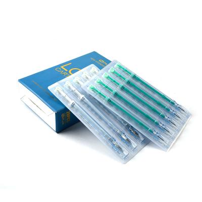 China High Quality 2021 WJX Disposable Constant 20pcs Wholesale Cheap Price Taper 5mm Tattoo Needle for sale