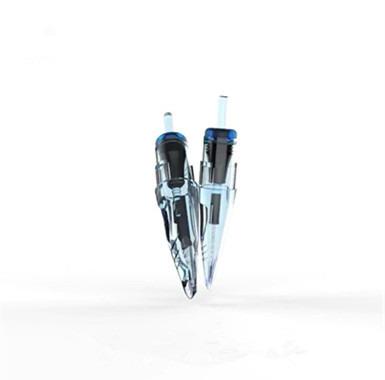 China Permanent Sterilized Transparent Tattoo Needle WJX Disposable Cartridge for sale