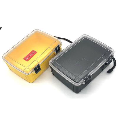 China Factory Custom Hard Waterproof Plastic Combo Hinged Outdoor Plastic Tool Box With Lock for sale