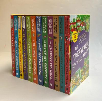 China Education 12 volumes of original English 13 26 39 52 65 78 91 104 117 storybook English storybook from bridge to story treehouse children's chapter for sale