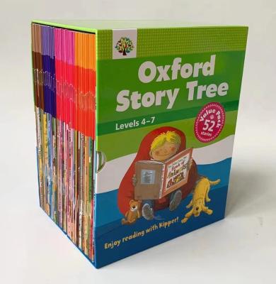 China Food Oxford Story Tree Level 4-7 52 Volume English Story Picture Books Puzzle Children's Story Books for sale