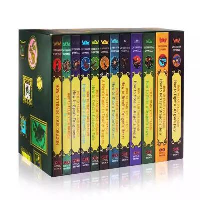 China Child Education How to Train Your Dragon Complete Series of 12 novels for children and young adults for sale