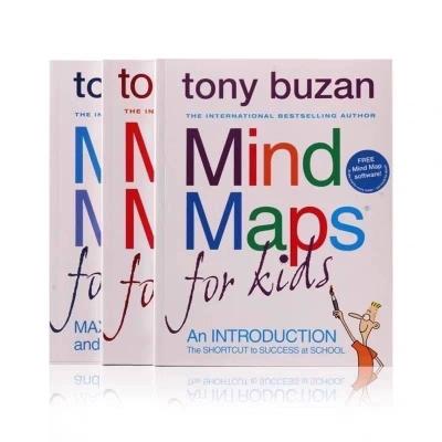 China paper & Cardboard Tony Buzan: Mind Maps for Children in 3 English Paperbacks for sale