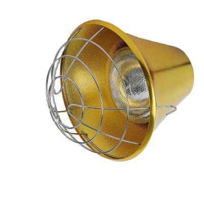 China Reflector Halogen Infared Heater Thickened White Waterproof Explosion-proof Heat Preservation Lampshade for sale