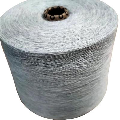 China Premium 100% Cotton Carded Knitting Yarn Yarn White And Gray Hemp Yarn for sale