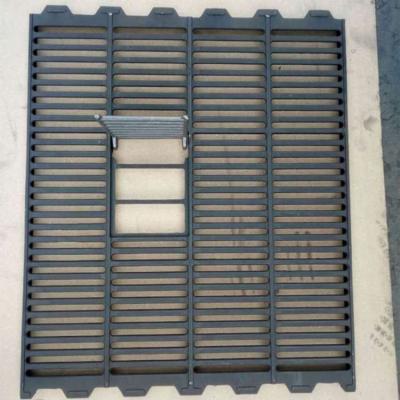 China Livestock farm slat for pigs/sows/pigs cast iron farrowing accessory slatted floor of pig farm for sale