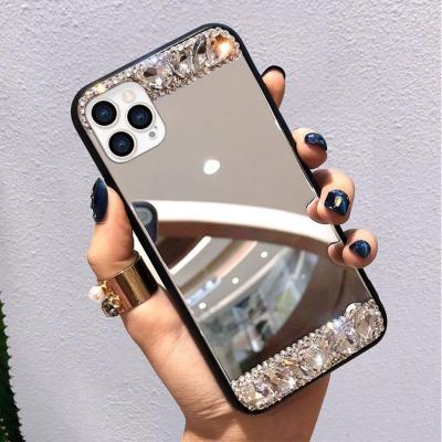 China Shockproof ; Anti Scratch Laudtec Crystal Mirror Diamond Mobile Phone Case For Iphone 12 Pro Max for sale