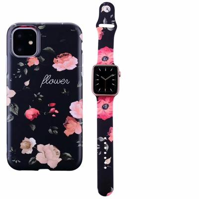 China Shockproof 3D Flower Printed Soft Tpu+Pc Back Case For iPhone 8 7 Luxury Pattern Cell Phone Case Looks Good For Girls for sale