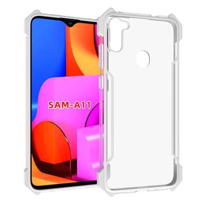 China Soft TPU Laudtec TPU Silicone Cover Case For Samsung Shockproof Phone Cases For Samsung Galaxy A11 for sale