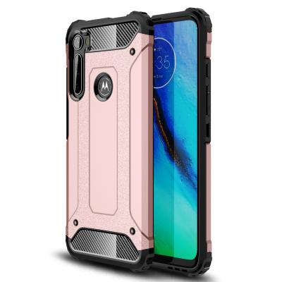 China PC TPU Material Laudtec Cell Phone Covers Soft PC TPU Bumper Thin Protective Case For Motorola One Fusion for sale